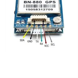 GPS BN-880 Module with HMC5883L Compass