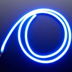Flexible Silicone Neon-Like LED Strip - 1 Meter - Blue