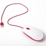Raspberry Pi Maus - Rot Weiß