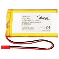 Lithium Polymer LiPo Batterie - 3.7V 2500mAh - JST-PH2 2mm - LP475085
