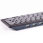 Raspberry Pi Tastatur - Deutsch - Schwarz / Grau