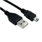 Mini USB to USB Cable 1,8 meter