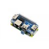 Ethernet / USB HUB HAT for Raspberry Pi - 1 x RJ45 - 3 x USB - Ansicht 4