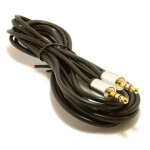 3.5mm Jack to Jack Stereo Audio Cable - 1m
