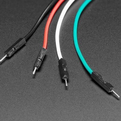 JST PH 4-Pin to Male Header Cable - I2C STEMMA Cable - 200mm