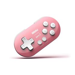 8bitdo Zero 2 Bluetooth Gamepad - Pink