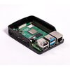 Raspberry Pi 4 Schwarz Grau Gehäuse Offiziell - Ansicht 2