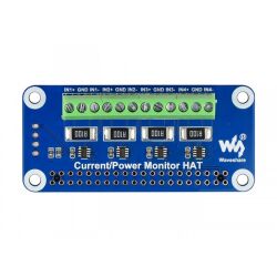 4 Channel Current Voltage Power Monitor HAT with i2c and...