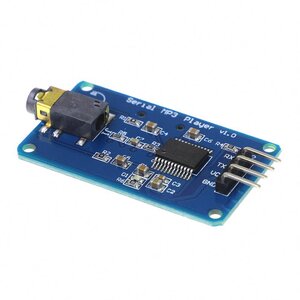 YX6300 MP3 Audio Player Modul Seriell mit microSD Eingang - Ansicht 2