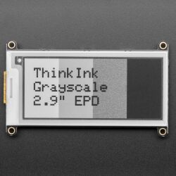 Adafruit 2.9" Grayscale eInk / ePaper Display...