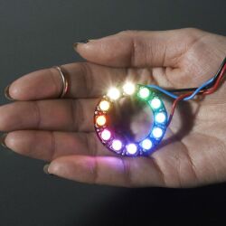 NeoPixel Ring - 12 x 5050 RGBW LEDs w/ Integrated Drivers...