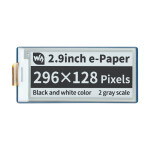 Pico 2.9" E-Paper SPI LCD Display 296x128 Schwarz - Weiß für Raspberry Pi Pico