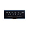 2.23 Zoll OLED Display für Raspberry Pi Pico - 128x32px - SPI - I2C