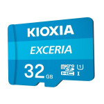 Kioxia (ex.Toshiba) 32GB MicroSDHC UHS-I mit Adapter 100MBs Class10