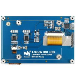 4.3inch Capacitive Touch Display for Raspberry Pi, DSI...