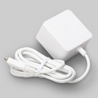 Raspberry Pi 12.7W 5.1V 2.5A micro USB Netzteil - Weiß