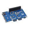 Raspberry PI USB 3.2 Gen1 und Gigabit Ethernet HUB HAT - Ansicht 5