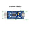 FT232 USB UART Board Kommunikationsmodul - Ansicht 6