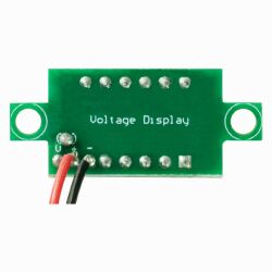 VM330 Digital Voltmeter - Red