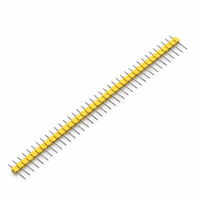 Break Away Male Headers - Straight 40Pin - Gelb