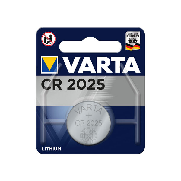 Knopfzelle Lithium CR2025