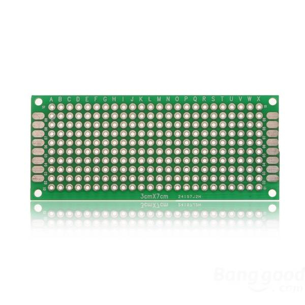 Prototype PCB Circuit Board - 30x70 - 240 Holes