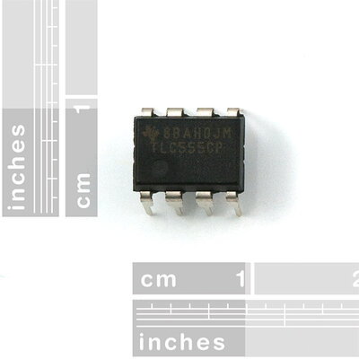 NE555P Präzisions-Timer IC, 5V bis 15V, 8-Pin DIP