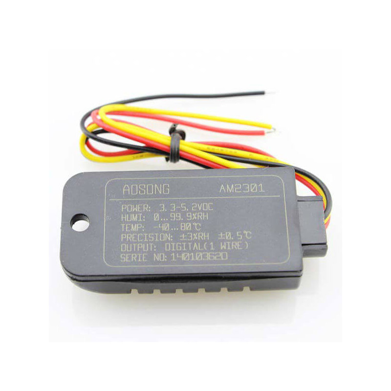 Waterproof temperature and humidity sensor TSH230 with 1-wire