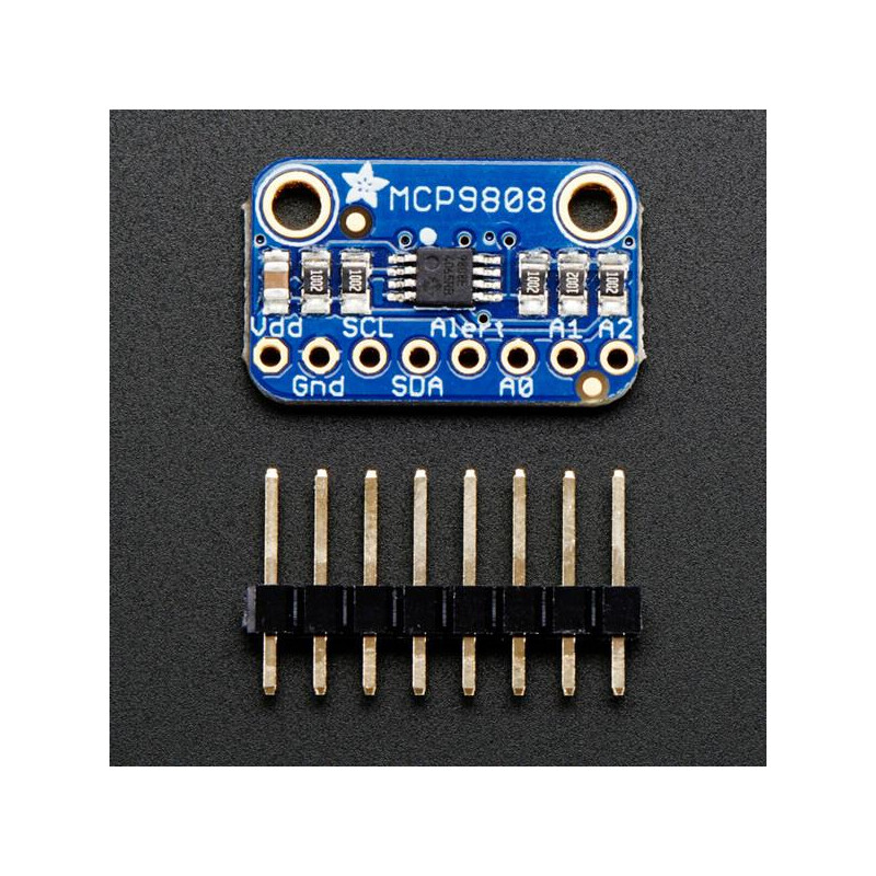 MCP9808 High Accuracy I2C Temperature Sensor Breakout Board : ID